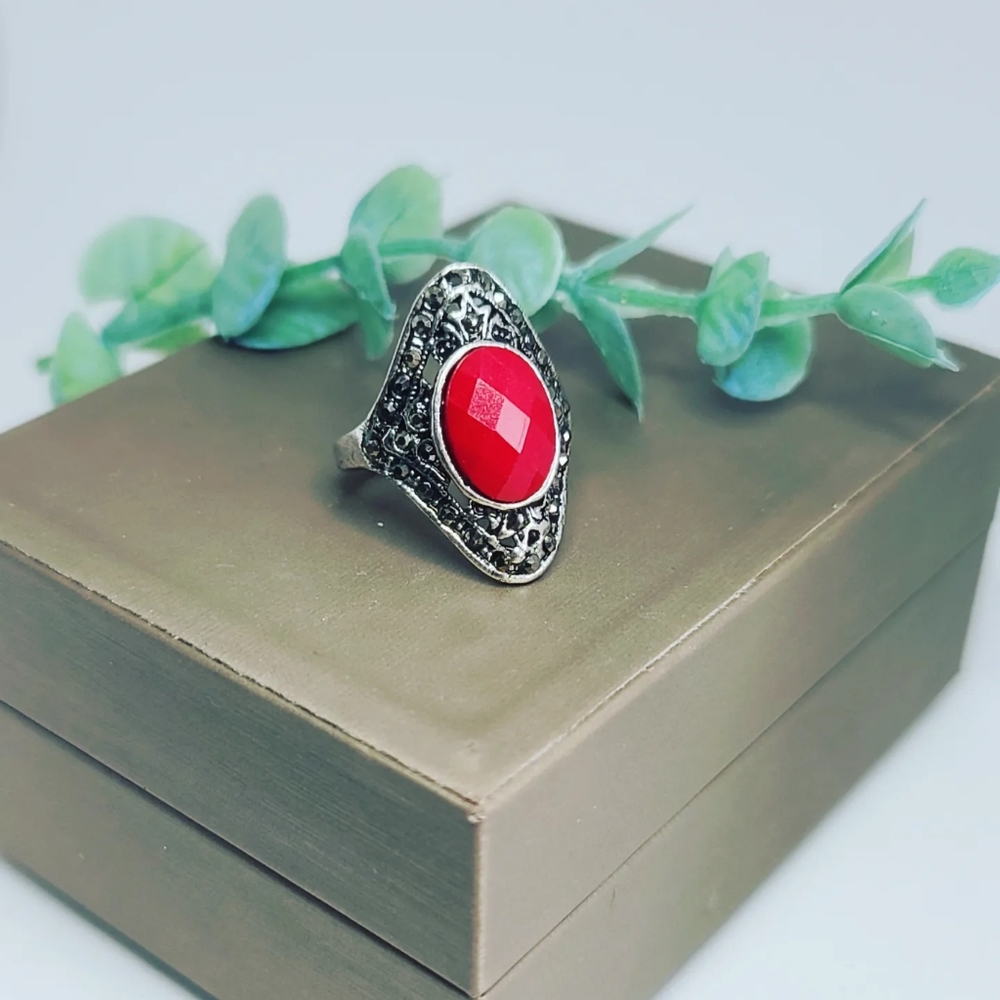 Coral color ring